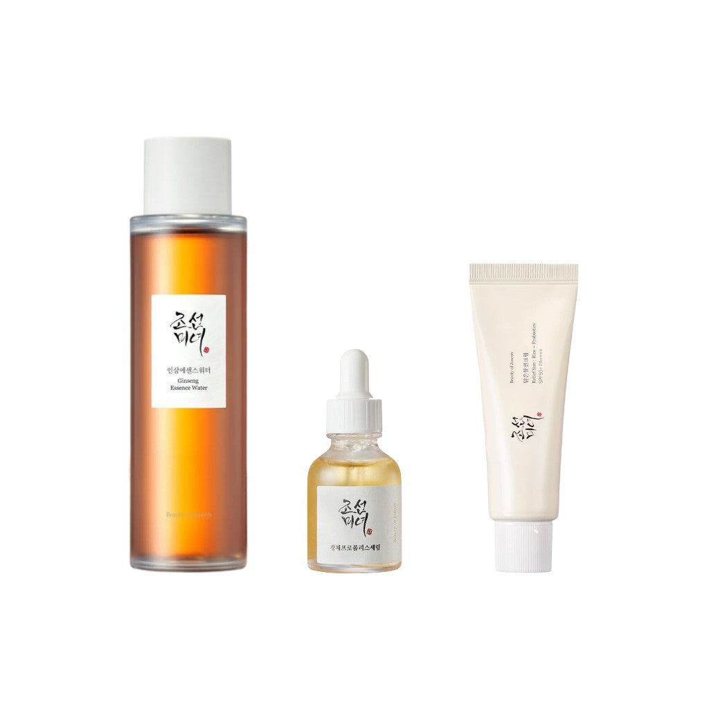 Pack Anti Acné Essence, Serum, Crème solaire Beauty of Joseon - KSC SHOP